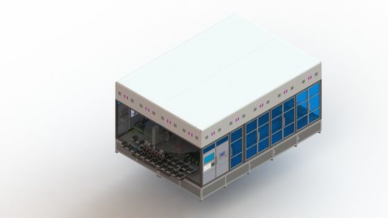 4 van het de Persmateriaal van postli ion battery manufacturing equipment hot Rechte Lijntype