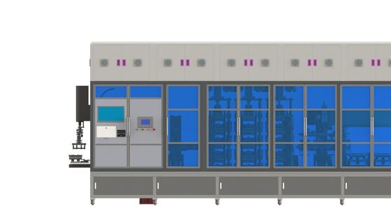 4 van het de Persmateriaal van postli ion battery manufacturing equipment hot Rechte Lijntype