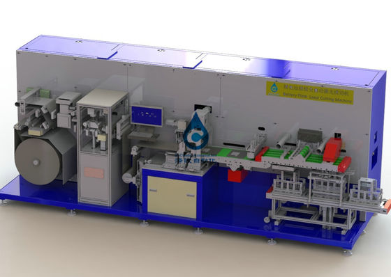 200W Lithium Ion Batterij Productielijn Laser Paal Snijmachine