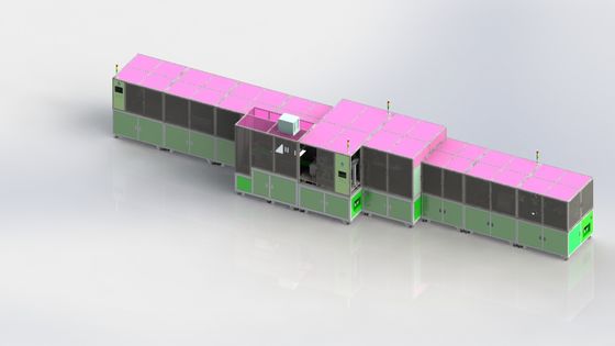 De hoge Beroeps van de de Batterijproductielijn van het Veiligheidslithium met Hoge Productiecapaciteit
