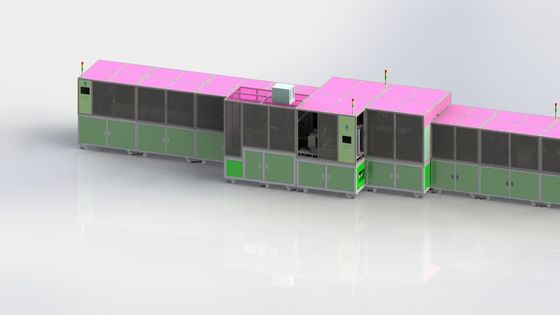 De hoge Beroeps van de de Batterijproductielijn van het Veiligheidslithium met Hoge Productiecapaciteit