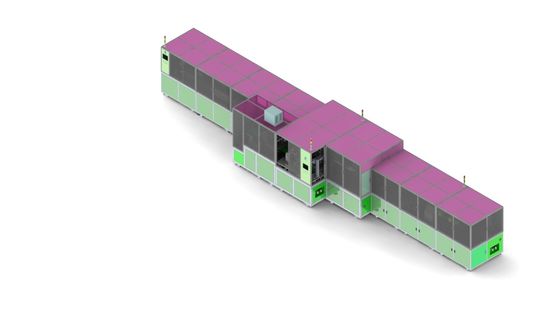 De hoge Beroeps van de de Batterijproductielijn van het Veiligheidslithium met Hoge Productiecapaciteit