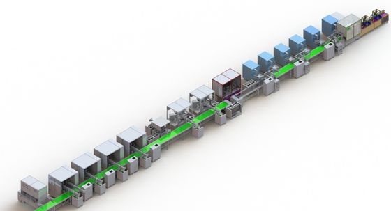 PLC de Batterijproductielijn van het Controlelithium Automatisch voor Autoaanzet Mobiele Telefoon