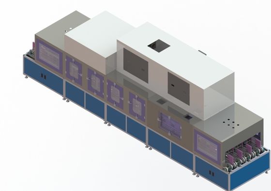 Automatisch Lithium Ion Battery Production Line 18PPM/Min For Square Battery Cleaning