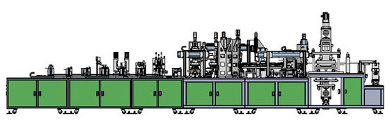 Van het de Kuilponsen van de aluminium Plastic Film Automatische de Verpakkende Machineplc Controle