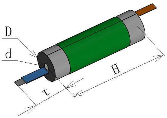 Het volledige Automatische de Batterij van Li Ionen van de de Batterijkern van het Productiemateriaal Windende Materiaal