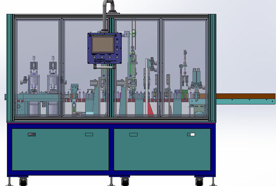 18650 de Cilindrische Machine 380V Met drie richtingen 50HZ 3KW van de Batterijproductie
