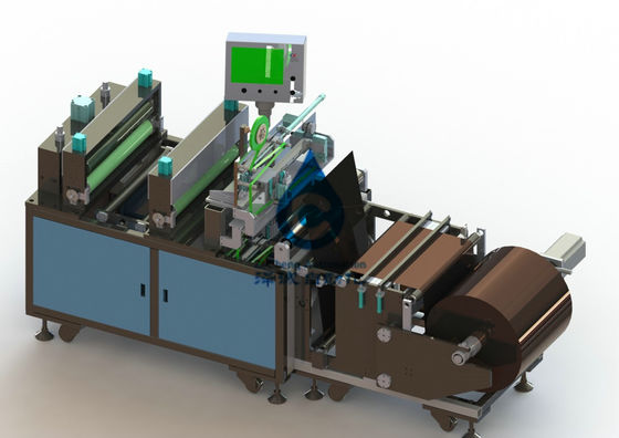 De Snijmachine die van de het Stuk Plakband van batterijpool zich automatisch ontrollen