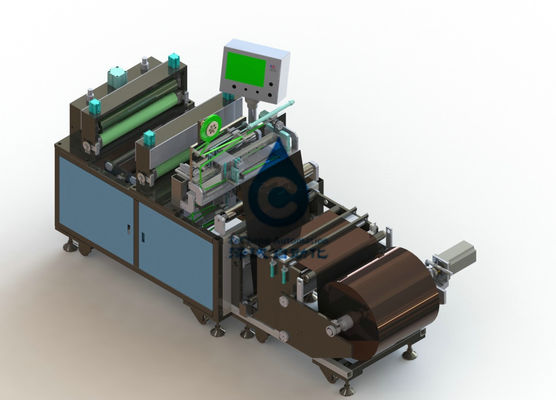 De Snijmachine die van de het Stuk Plakband van batterijpool zich automatisch ontrollen