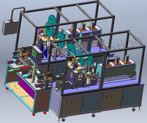 Het Hoge Energierendement van Ion Battery Production Line With van het automatiseringslithium
