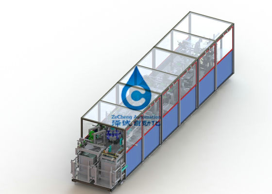 Volledig het Hoge Energierendement van Ion Battery Production Line With van het Automatiseringslithium