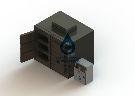 0.1mpa batterij bakt het Slimme Vacuüm van Productiemachines Oven Stainless Steel Interior