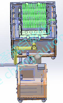 1500KG vloeibare van het de Lijnlithium van de Injectiemachine de Batterij Ultrasone Schoonmakende Machine