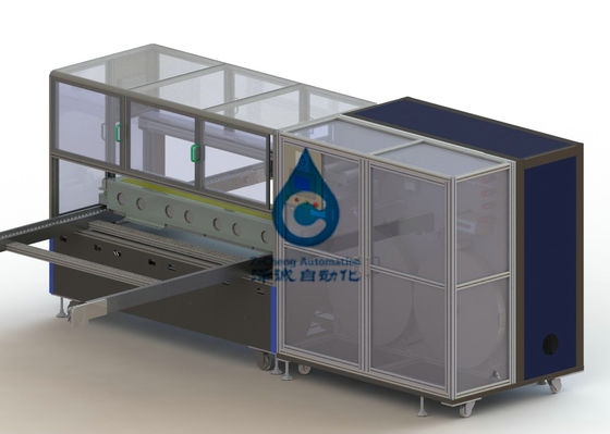 De automobielmachine van de de Productielijn Automatische Plakband van de Lithiumbatterij
