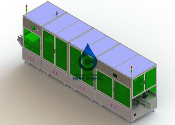 800KG enige van de het PakLopende band van de Positiebatterij van de de Batterij het Vastbinden en Verpakking Machine