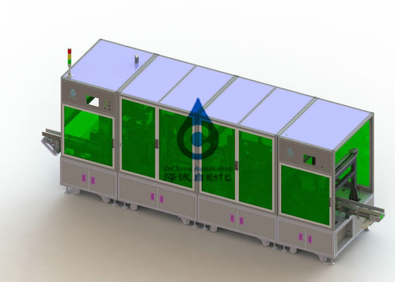 800KG enige van de het PakLopende band van de Positiebatterij van de de Batterij het Vastbinden en Verpakking Machine