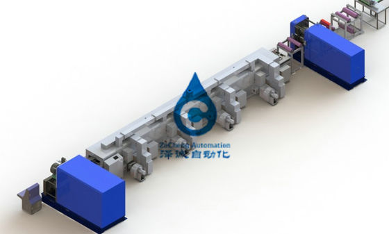 80KW de Samenstellingsproductielijn van het plaatbroodje voor Zilveren het Zinkbatterij van het Lithiummangaan