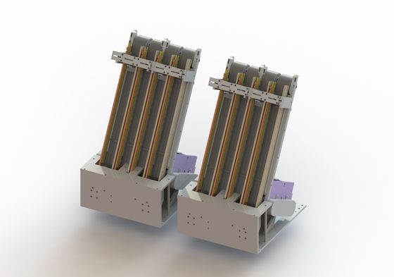 1500KG de Staart van de de Productielijn het Vierkante Batterijcel van de autobatterij Vastbinden in Shell-Machine