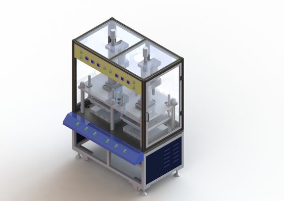 Semi Automatische Lithium Ionenbatterij Productiemachines voor het Hete Drukken