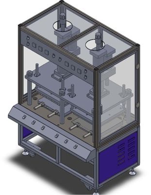 Semi Automatische Lithium Ionenbatterij Productiemachines voor het Hete Drukken