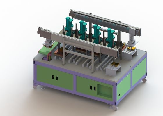 AC380 V Li Ion Battery Manufacturing Equipment 4 Post Hete Dringende Machine