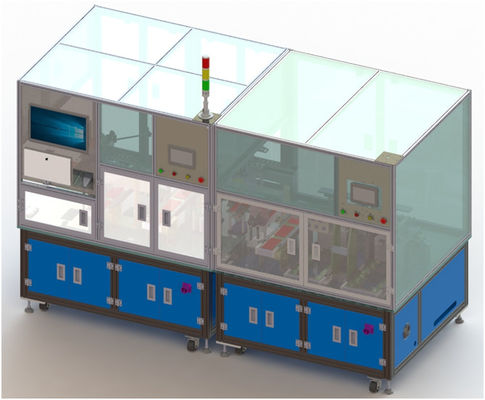6 van de de Lamineringsmachine van p.p.m. Automatische van de het Aluminiummacht Vierkante de Batterijreeks
