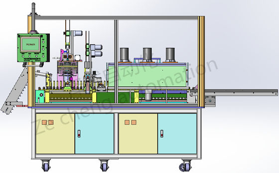De Productielijnlaser die van de lithium Ionenbatterij de Eenvoudige Structuur van Euipment verzegelen