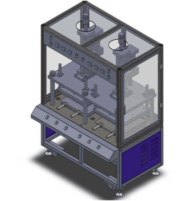 Van het de Persapparaat van de laboratoriumcel de Koude en Hete Lopende band van de het Lithium Ionenbatterij