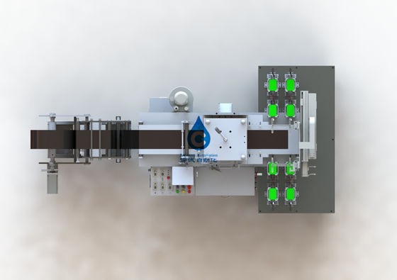 Van de Lopende bandpool van de lithium de Ionenbatterij Spaander Puncher