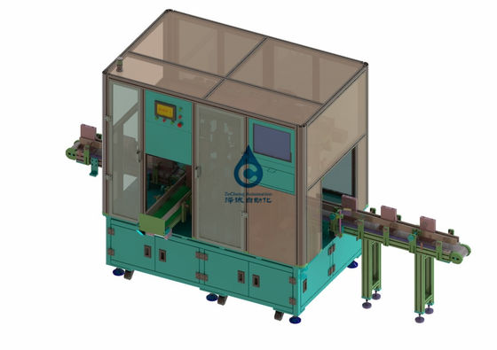Het autolaser het Verzegelen de Batterijtest van het Machinelithium Schoonmaken wikkelt Mounter