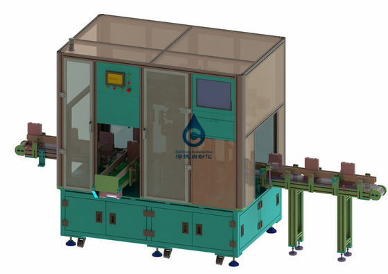 Het autolaser het Verzegelen de Batterijtest van het Machinelithium Schoonmaken wikkelt Mounter