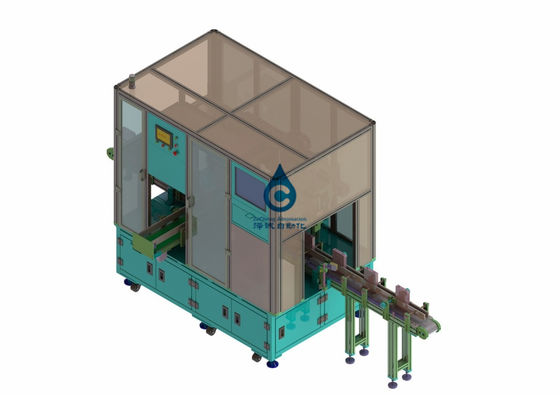 Het autolaser het Verzegelen de Batterijtest van het Machinelithium Schoonmaken wikkelt Mounter