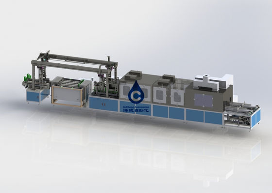 12PPM van de de Productielijn380v Macht van de lithiumbatterij de Batterij Ultrasoon Schoner SMC