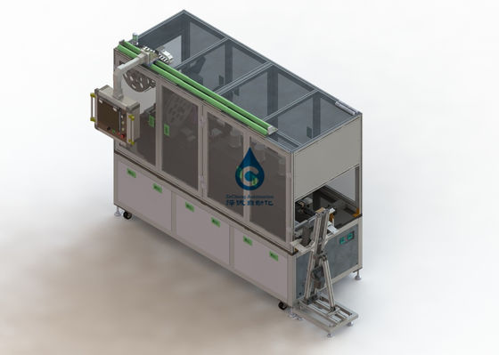 Het auto van de de Batterijproductielijn van het Kokerlithium van de de Filmsticker Buitenapparaat AC220V