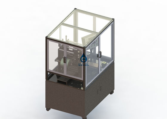 1800KG van de de Lopende band Automatische Blauwe Film van de lithium Ionenbatterij De Deklaagmachine