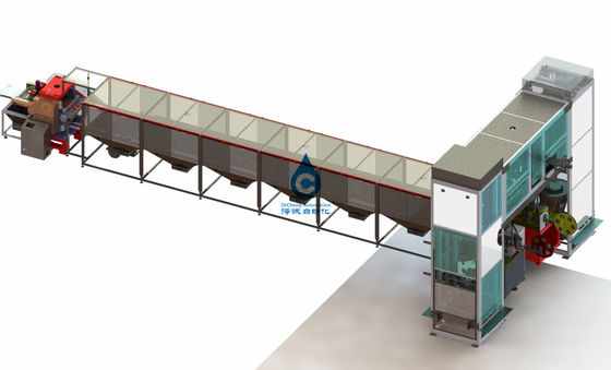 Van de de BatterijLopende band van het nikkellithium de Ionenproductielijn van de de Batterijplaat Nikkel-cadmium
