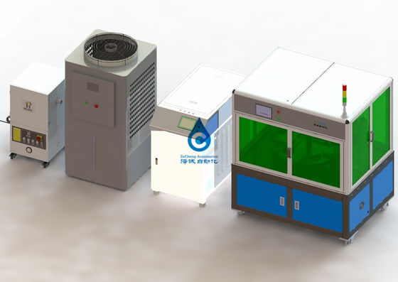 Omronplc het Apparaat van het Laserlassen voor de Zink-nikkelkolom van Batterijcelpool