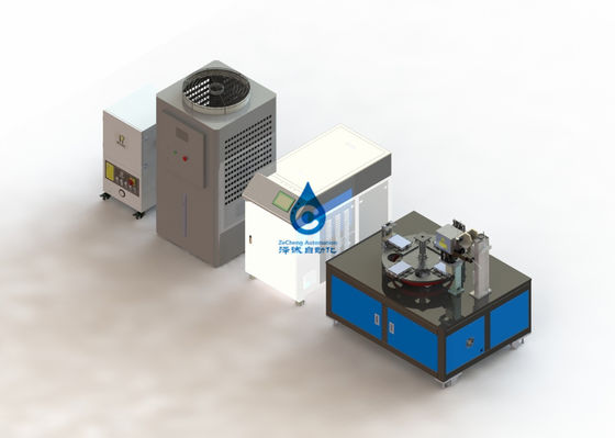 Omronplc het Apparaat van het Laserlassen voor de Zink-nikkelkolom van Batterijcelpool