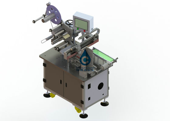10 PCS/min-de Lopende band Digitale Batterij Shell Labeling Machine van het Batterijpak
