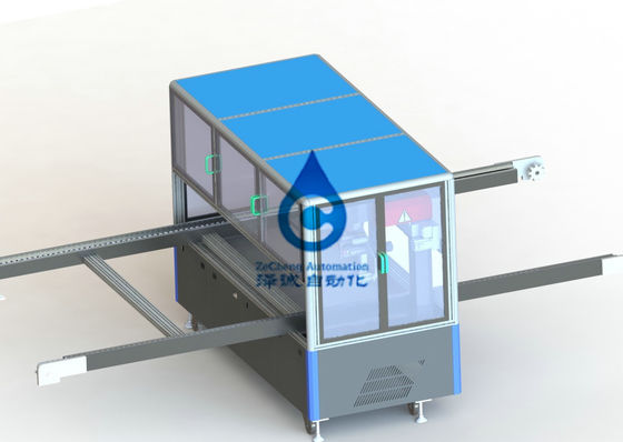 Vierkante Batterijmodule Automatische het Vastbinden Machineplc voor Busbar Blad