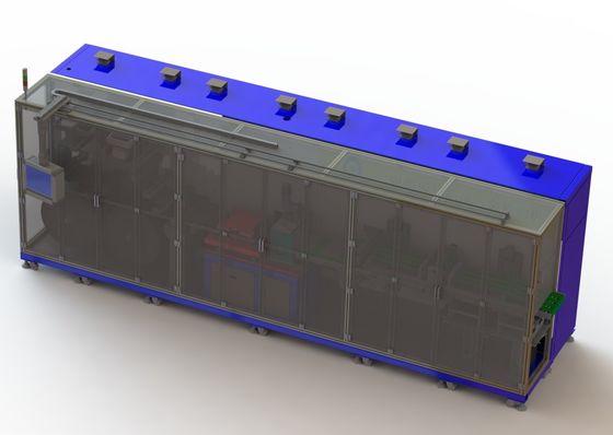 De Matrijzensnijmachine 220V van het hoge snelheids30ppm Metaal voor het Stuk van Batterijpool