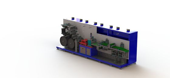 De Matrijzensnijmachine 220V van het hoge snelheids30ppm Metaal voor het Stuk van Batterijpool
