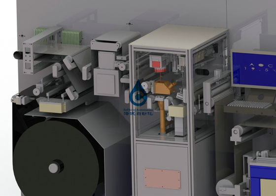 3kw de Snijmachine van de het Stuklaser van Li Ion Battery Manufacturing Equipment Battery Pool