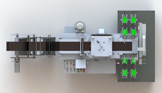 Van de het Stuklaser van batterijpool de Matrijzensnijmachine 30PPM 3kw 220V met Pool-Handvaten