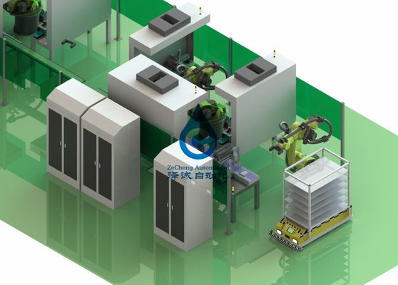 100PPM van het Materiaal Automatische 18650 Batterij van de batterijproductie het PakLopende band