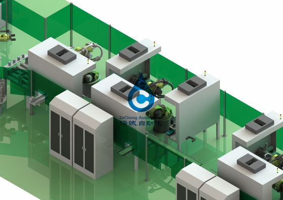 100PPM van het Materiaal Automatische 18650 Batterij van de batterijproductie het PakLopende band