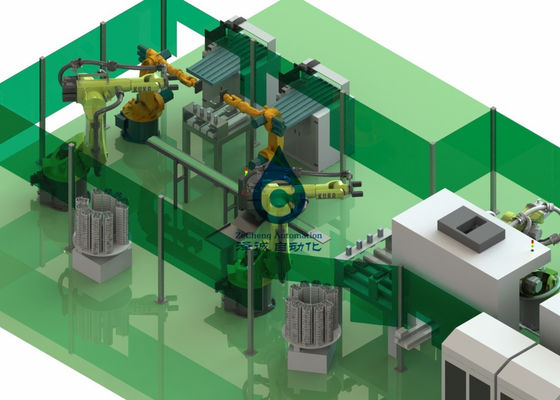 100PPM van het Materiaal Automatische 18650 Batterij van de batterijproductie het PakLopende band