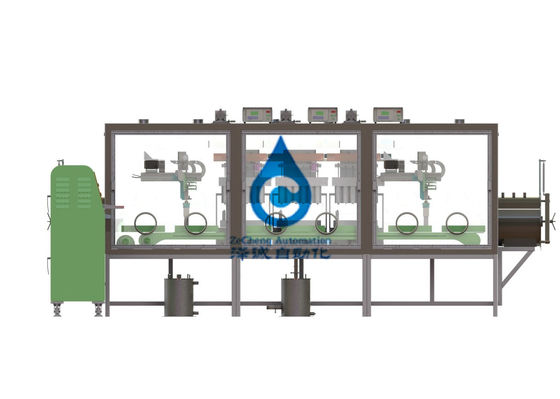 1,5 kW-van de het Materiaal de Vloeibare Injectie van de Batterijproductie Machine 220V
