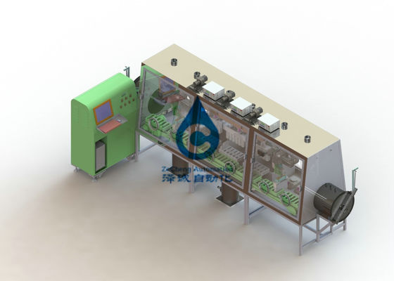 1,5 kW-van de het Materiaal de Vloeibare Injectie van de Batterijproductie Machine 220V