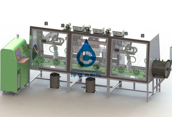 1,5 kW-van de het Materiaal de Vloeibare Injectie van de Batterijproductie Machine 220V